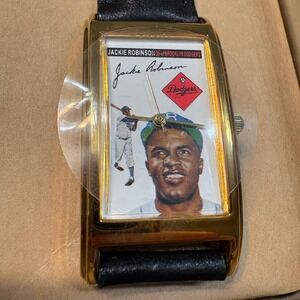 Dodgers Jackie Robinson 50th Anniversary Watch 1947-1997 Collectible